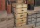 Malle armoire en parchemin