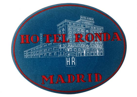 Etiquette Hotel Ronda Madrid 