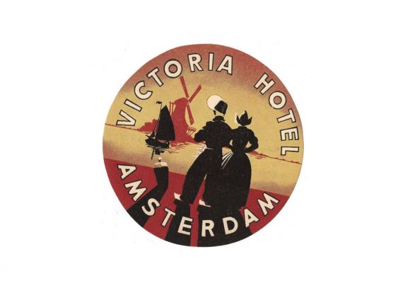 Etiquette Hôtel Victoria Amsterdam