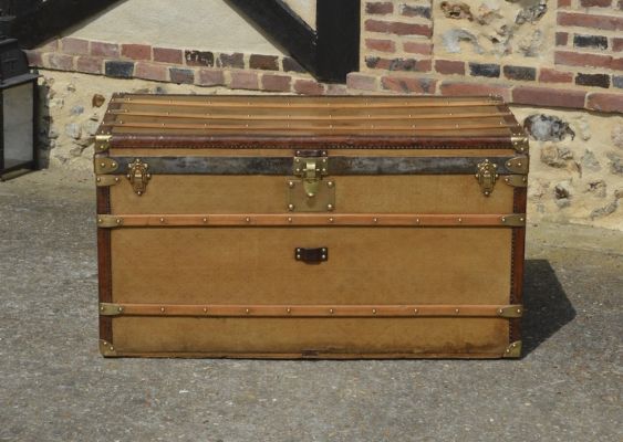 LOUIS VUITTON CAR TRUNK C.1907 - Objects of cur