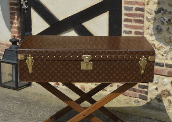 1930s High Louis Vuitton Trunk, Louis Vuitton Courrier Steamer