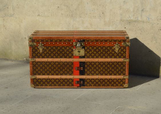 One of the very best 'unused, used' Louis Vuitton trunks we have offered  for sale at Rhodes-W…