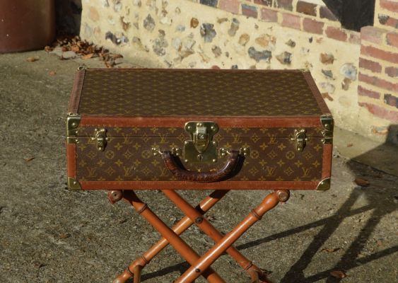 Louis Vuitton, Bags, Louis Vuitton Bisten Hard Suitcase Trunk 7 Cm