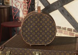 Louis Vuitton Lv Monogram Canvas Hat Box Luggage
