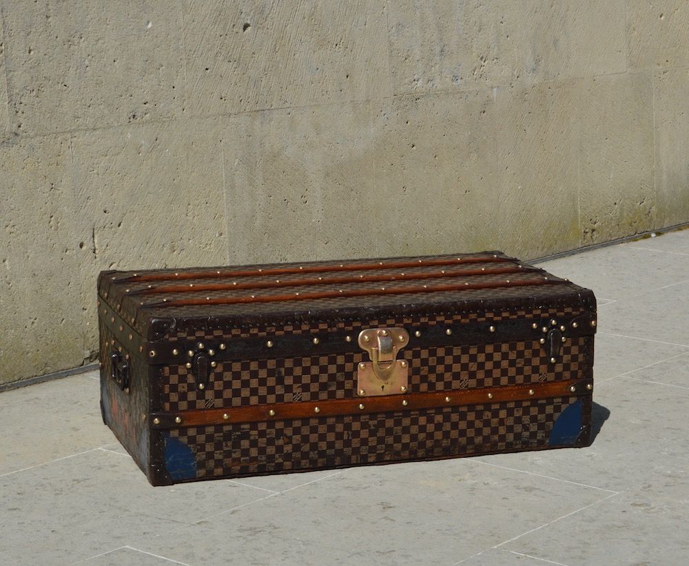 Louis Vuitton trunk, LV, Made in France, 1930s at 1stDibs