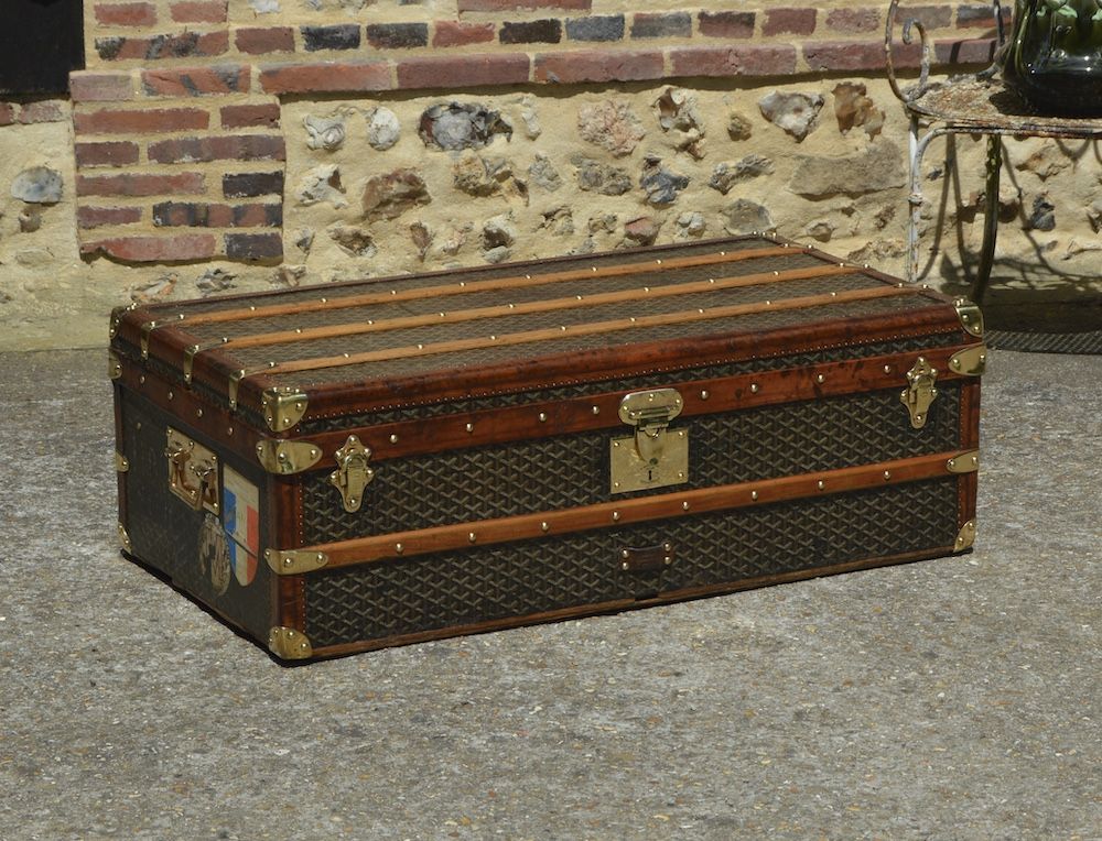 Goyard cabin trunk c.1920 - Bagage Collection