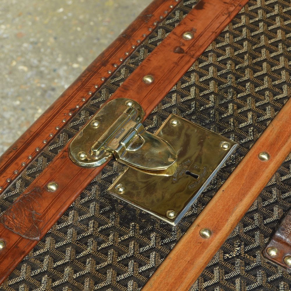 Goyard cabin trunk c.1920 - Bagage Collection