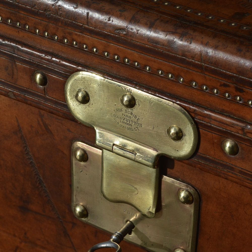 Rare Louis Vuitton Malle Courrier Trunk, c. 1890