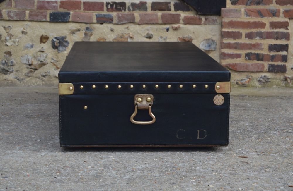 Black Louis Vuitton Motoring Trunk, Louis Vuitton Trunk, Vuitton