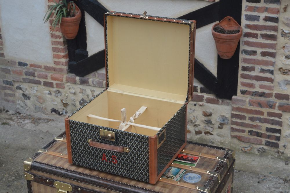 Goyard trunk cheap set