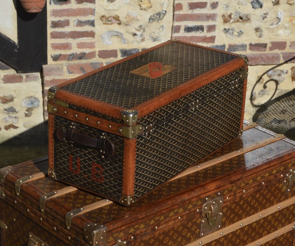 Goyard shoe trunk c.1910 - Baggage Collection