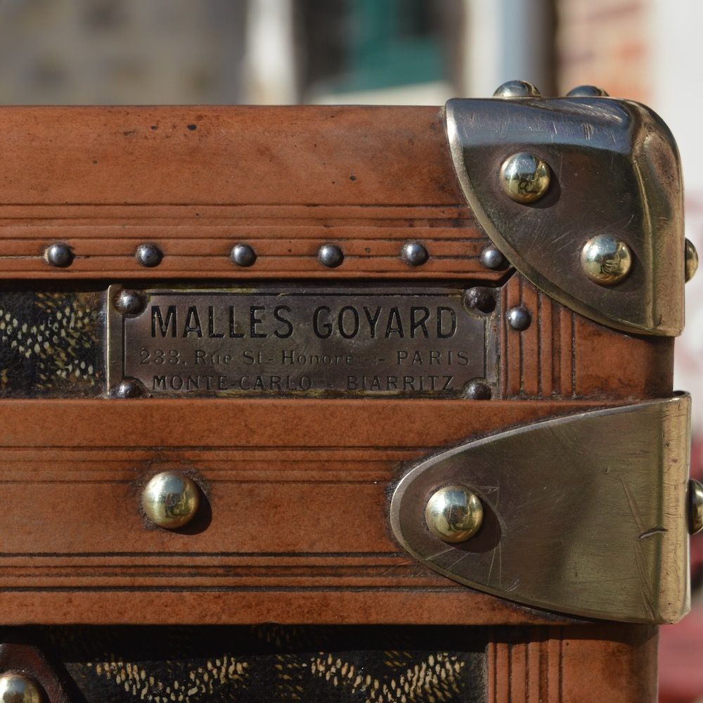 Goyard shoe trunk c.1910 - Baggage Collection