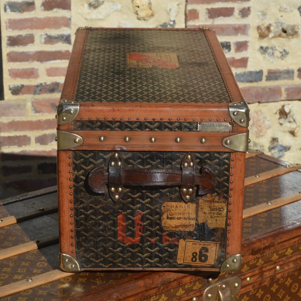 Goyard shoe trunk c.1910 - Baggage Collection