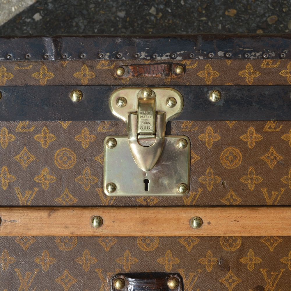 Early Louis Vuitton Steamer Trunk, C. 1910 - Helen Storey Antiques