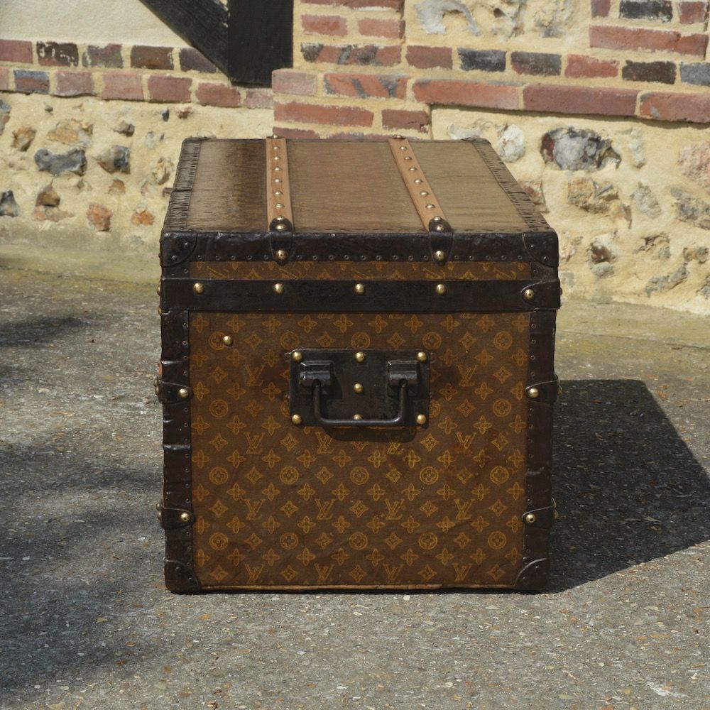 Early Louis Vuitton Steamer Trunk, C. 1910 - Helen Storey Antiques