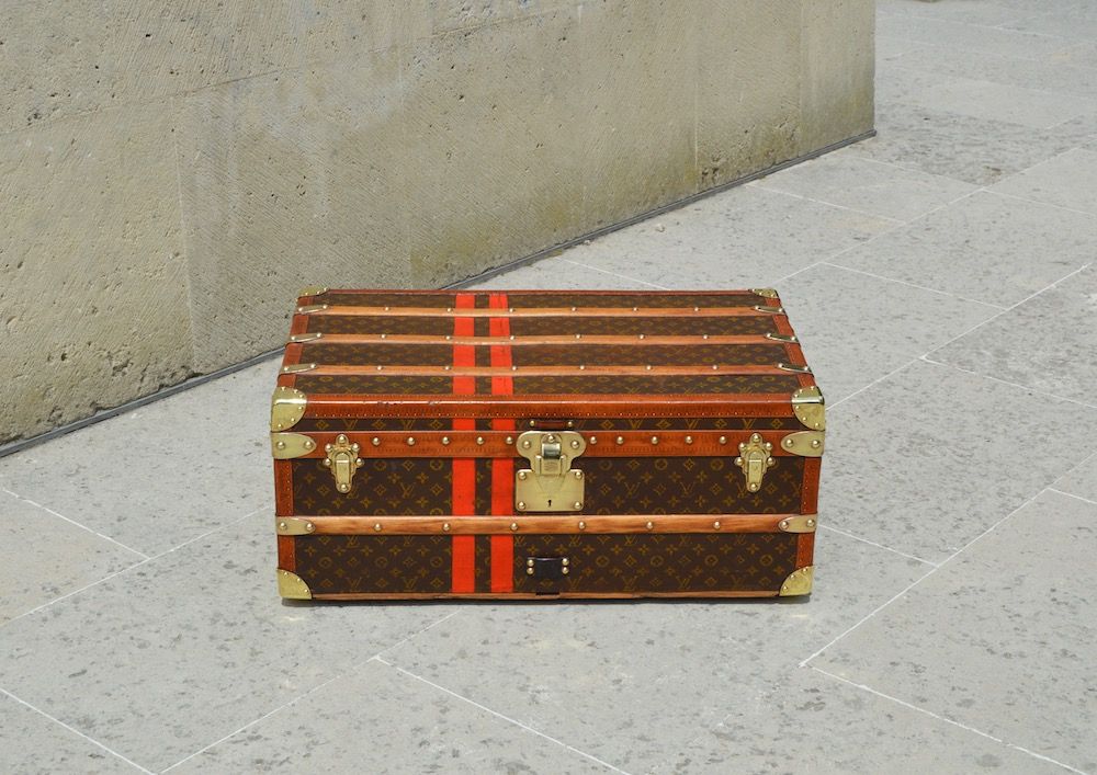 20thC Louis Vuitton Cabin Trunk In Monogram Canvas, Paris c.1930