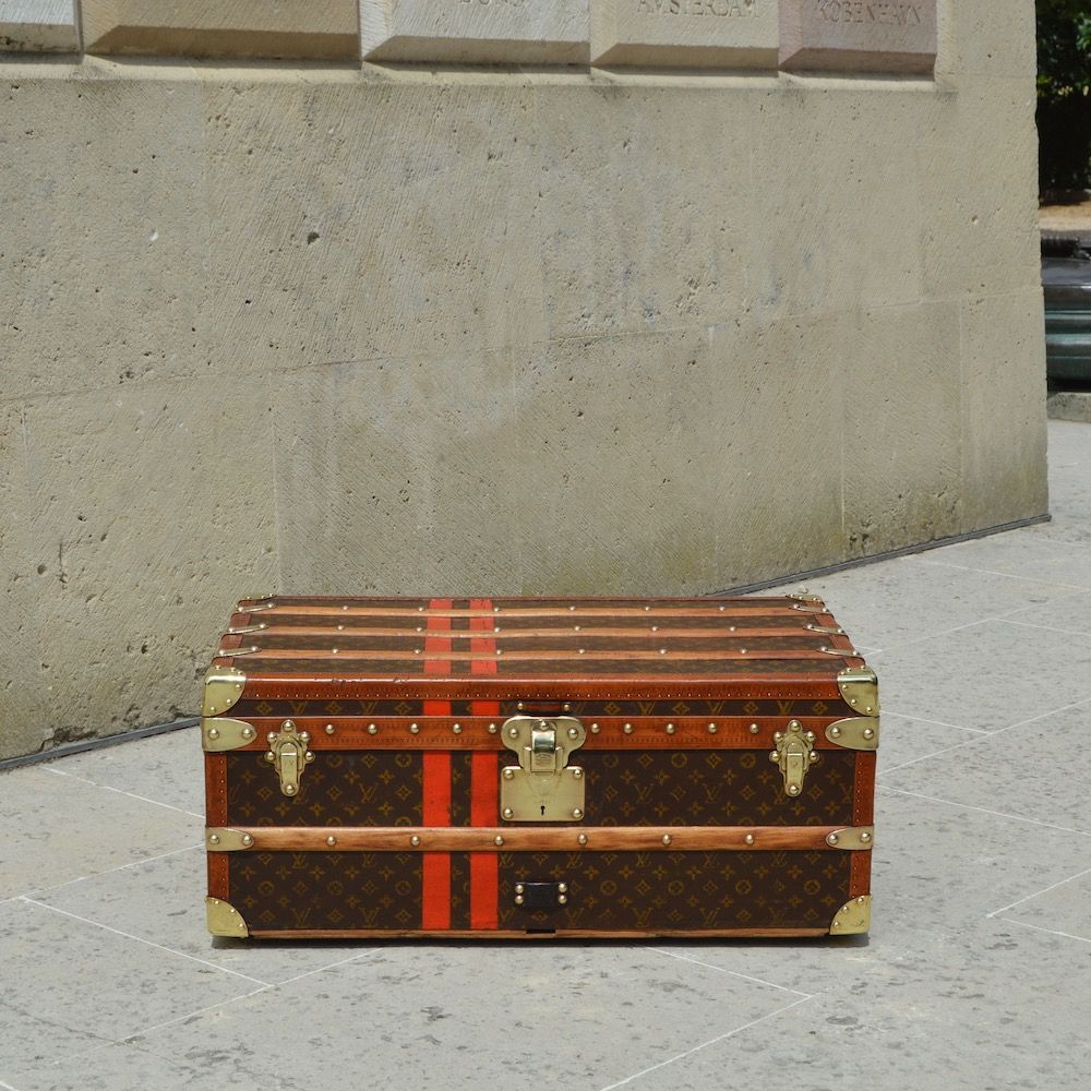 Cabin Trunk in Monogram Canvas from Louis Vuitton, France, 1930s