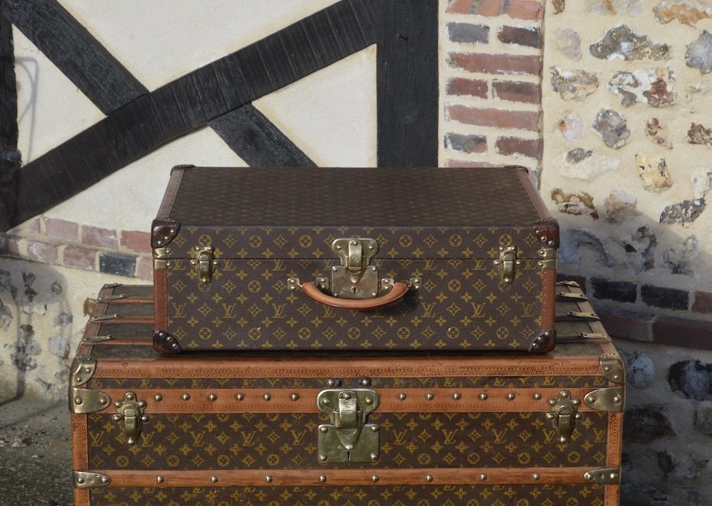 1970s Vintage Louis Vuitton Soft Case Overnight Luggage  Chairish