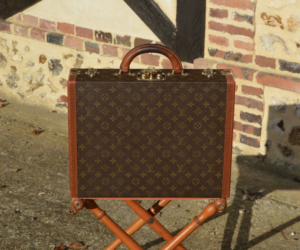 valise louis vuitton president 45 m53012 toile