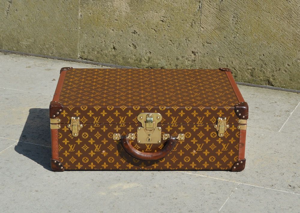 Louis Vuitton, A vintage Louis Vuitton suitcase