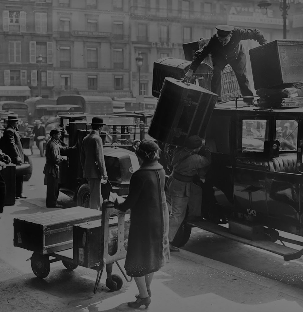 Louis Vuitton suitcase c.1950 - Bagage Collection