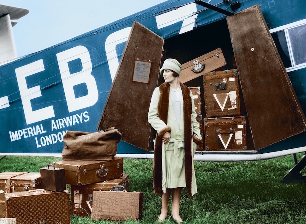 Malle Louis Vuitton et articles de voyage anciens - Bagage Collection