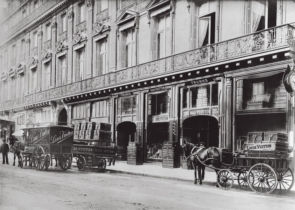 Visite de l'usine Louis Vuitton d'Asnière en 1904 - Bagage