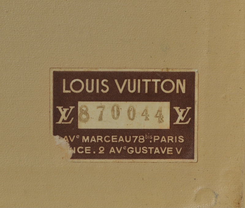 Louis Vuitton - LOUIS VUITTON, AVE MARCEAU, 78BIS, PARIS, 1950'S