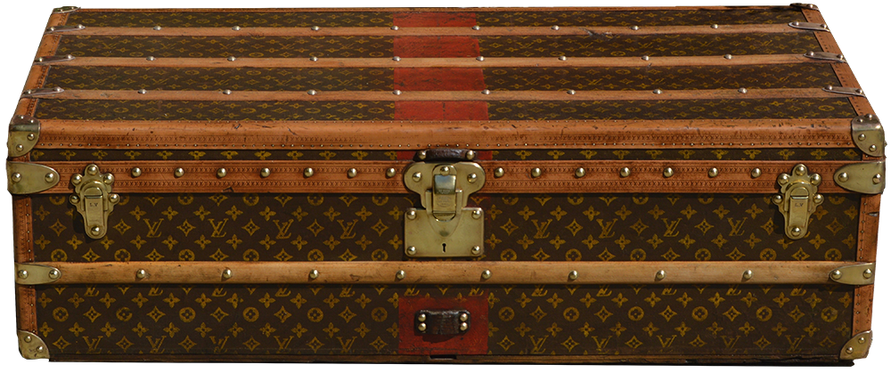 Louis Vuitton Vintage Trunks Color Palette