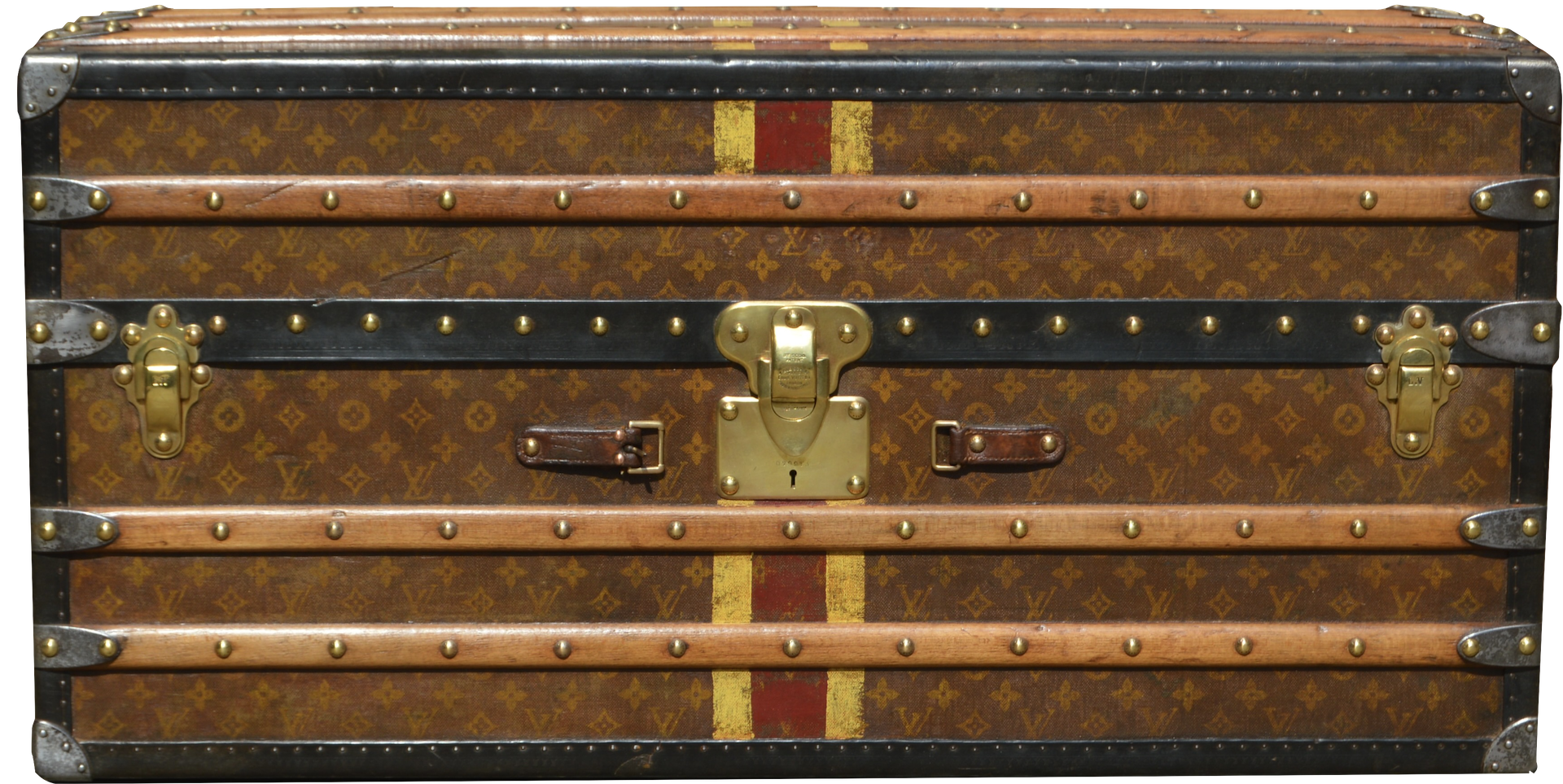 LOUIS VUITTON trunk M21322 Bisten 80 Monogram canvas Brown unisex