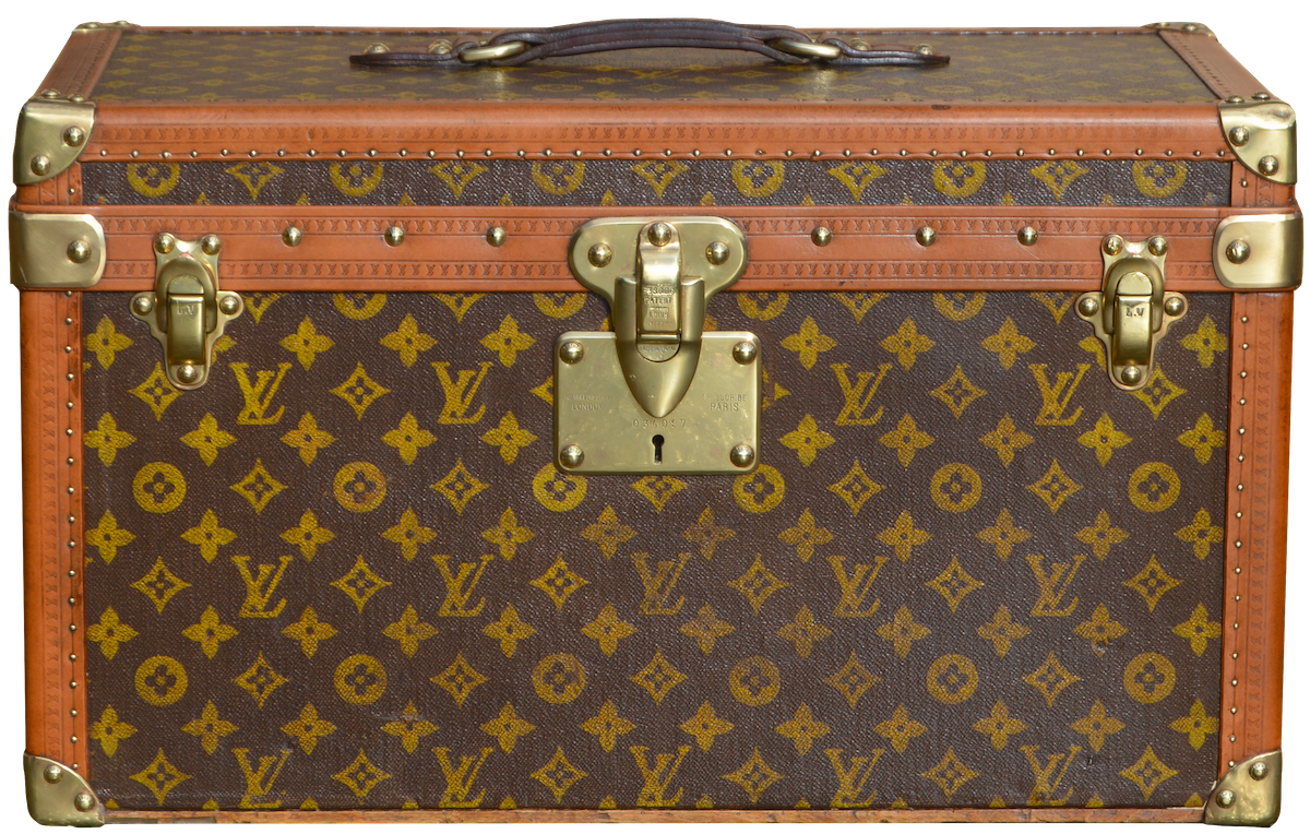 Miniature Louis Vuitton Suitcase (1:6 scale) – Tiny Must Haves